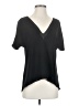 Cooper & Ella 100% Polyester Black Short Sleeve Blouse Size S - photo 1