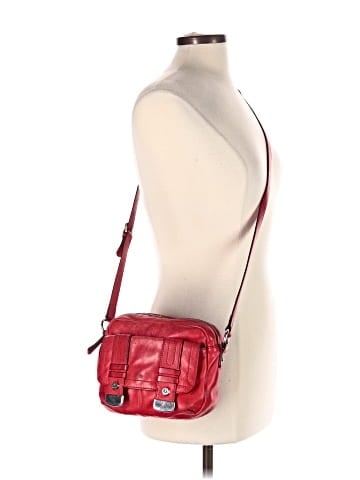 B Makowsky Leather Crossbody Bag (view 2)
