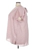 Everleigh Hearts Pink Short Sleeve Blouse Size 3X - photo 5