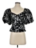 Jonathan Simkhai Black Short Sleeve Blouse Size 0 - photo 1