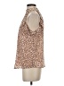 Express 100% Polyester Brown Sleeveless Blouse Size S - photo 5