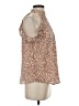 Express 100% Polyester Brown Sleeveless Blouse Size S - photo 4