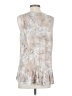 Tina + Jo Silver Sleeveless Blouse Size XS - photo 2
