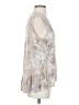 Tina + Jo Silver Sleeveless Blouse Size XS - photo 4