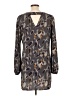 Leith 100% Polyester Camo Gray Casual Dress Size L - photo 2