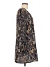 Leith 100% Polyester Camo Gray Casual Dress Size L - photo 4