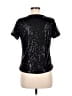 Unbranded Black Short Sleeve Top Size M - photo 2