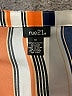 rue21 100% Polyester Stripes Orange 3/4 Sleeve Blouse Size M - photo 7