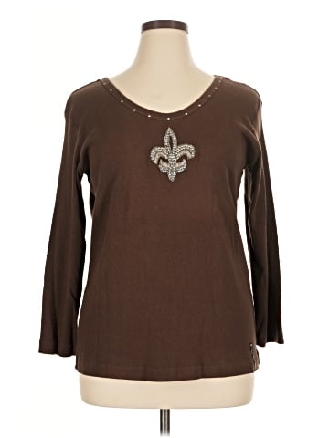 Cha Cha Vente Long Sleeve Top (view 1)