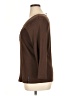 Cha Cha Vente 100% Cotton Brown Long Sleeve Top Size 1X - photo 5