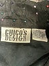 Chico's Design 100% Silk Tweed Black 3/4 Sleeve Silk Top Size XL (3) - photo 6