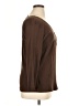 Cha Cha Vente 100% Cotton Brown Long Sleeve Top Size 1X - photo 4
