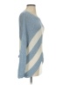 Love Stitch Chevron-herringbone Blue Pullover Sweater Size S - photo 4