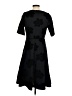 Lands' End Floral Black Casual Dress Size S - photo 2