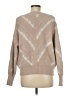 Dreamers 100% Polyester Chevron-herringbone Tan Pullover Sweater Size M - photo 2