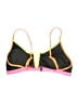Unbranded Color Block Black Swimsuit Top Size M (estimated) - photo 2