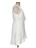 BCBGMAXAZRIA 100% Polyester Solid White Cocktail Dress Size 8 - photo 4