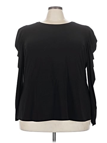 Dennis by Dennis Basso Long Sleeve Blouse (view 1)
