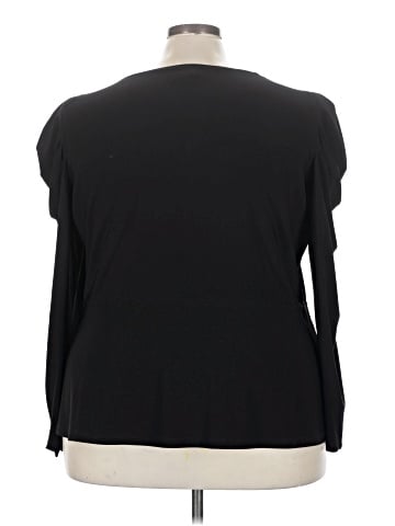 Dennis by Dennis Basso Long Sleeve Blouse (view 2)