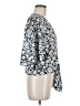 1.State 100% Polyester Blue 3/4 Sleeve Blouse Size M - photo 4