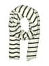 Unbranded Stripes Gray White Scarf One size - photo 1