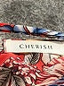 Cherish 100% Polyester Red Short Sleeve Blouse Size M - photo 7