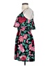 Elle 100% Polyester Tropical Pink Cocktail Dress Size XS - photo 5
