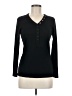 Torrid Black Long Sleeve Henley Size Med Plus (00) - photo 1