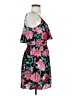 Elle 100% Polyester Tropical Pink Cocktail Dress Size XS - photo 4