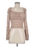 Willow & Root Brown Long Sleeve Top Size M - photo 1