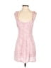 Beginning Boutique 100% Polyester Hearts Pink Cocktail Dress Size S - photo 1