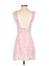 Beginning Boutique 100% Polyester Hearts Pink Cocktail Dress Size S - photo 2