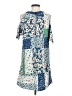 Zara Basic Print Blue Casual Dress Size S - photo 2