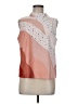 Assorted Brands 100% Polyester Color Block Pink Sleeveless Blouse Size M - photo 1