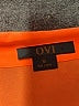 OVI 100% Polyester Orange Sleeveless Blouse Size M - photo 7