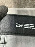Pilcro Chevron-herringbone Black Jeans Size 29 waist - photo 8