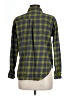 ABound 100% Cotton Plaid Green Long Sleeve Button-Down Shirt Size L - photo 2