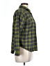 ABound 100% Cotton Plaid Green Long Sleeve Button-Down Shirt Size L - photo 4