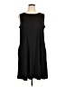 Kasper Solid Black Casual Dress Size XL - photo 1