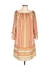 Tacera 100% Polyester Paisley Orange Casual Dress Size S - photo 1