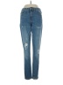 Universal Thread Hearts Blue Jeans Size 0 - photo 1