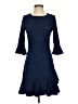 Aryeh 100% Polyester Blue Cocktail Dress Size S - photo 1