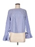 JOA Blue Long Sleeve Blouse Size M - photo 1