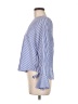 JOA Blue Long Sleeve Blouse Size M - photo 5