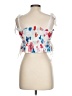 Peter Som 100% Cotton White Sleeveless Blouse Size 10 - photo 2