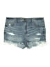 Mudd Blue Denim Shorts Size 13 - photo 1