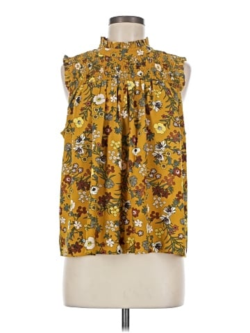 Jasmine & Juliana Sleeveless Blouse (view 1)