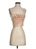 Verge Girl 100% Polyester Tan Sleeveless Top Size 8 - photo 1