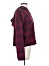 Stellae Dux Plaid Burgundy Pullover Sweater Size S - photo 4