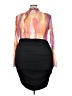 Shein Graphic Black Cocktail Dress Size 4X - photo 2